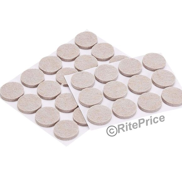 112 PCS (2 Pack) Felt Furniture Pads Chair Leg Protectors Hardwood Wooden Floors - Picture 5 of 15